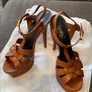 YSL tribute platform heel
